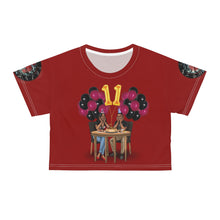 Load image into Gallery viewer, Scorpio AOP Crop Tee