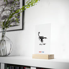 Load image into Gallery viewer, Scorpio (G2) Acrylic Sign with Wooden Stand
