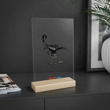Load image into Gallery viewer, Scorpio (G2) Acrylic Sign with Wooden Stand