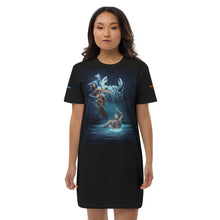 Load image into Gallery viewer, Scorpio/Virus Organic cotton t-shirt dress