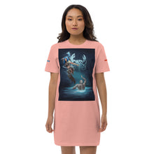Load image into Gallery viewer, Scorpio/Virus Organic cotton t-shirt dress