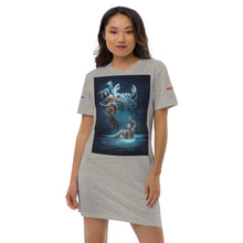 Load image into Gallery viewer, Scorpio/Virus Organic cotton t-shirt dress