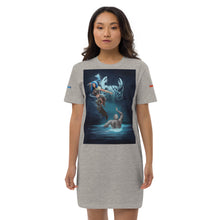 Load image into Gallery viewer, Scorpio/Virus Organic cotton t-shirt dress