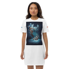 Load image into Gallery viewer, Scorpio/Virus Organic cotton t-shirt dress