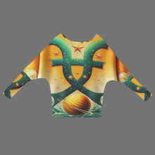 Load image into Gallery viewer, Designer (35) Pisces Casual Long Batwing Sleeve Off Shoulder Sweater
