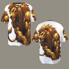 Load image into Gallery viewer, Leo Round Neck Loose T-Shirt (Rough Sketch) 3

