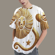 Load image into Gallery viewer, Leo Round Neck Loose T-Shirt
