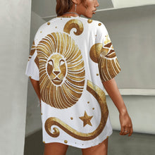 Load image into Gallery viewer, Leo Round Neck Loose T-Shirt
