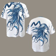 Load image into Gallery viewer, Aquarius Round Neck Loose T-Shirt (Rough Sketch) 2
