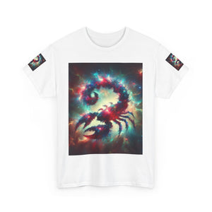 Cosmic Scorpion Tee | Unisex Heavy Cotton Tee | Astrowar Graphic Tees | Space Lover Apparel | Unique Astrology Shirt | Gift for Star [...]