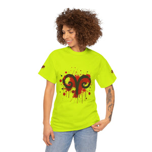Edgy Aries Graphic Tee, Astrology Shirt, Perfect Gift for Zodiac Lovers, Unisex Cotton Top, Stylish Casual Wear