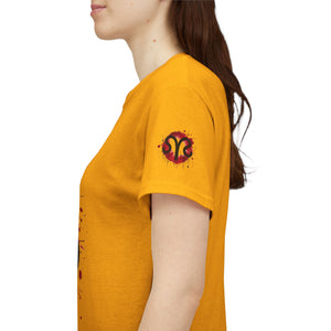 Bold Graphic Aries T-Shirt, Unisex Tee for Astrology Lovers, Unique Gift for Birthdays, Casual Wear, Statement Piece
