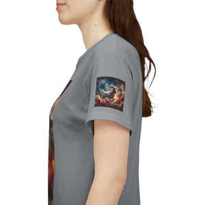 Aries Celestial Astrology Tee - Unisex Short Sleeve Shirt, Cosmic T-Shirt, Horoscope Apparel, Astrology Gift, Zodiac Wear