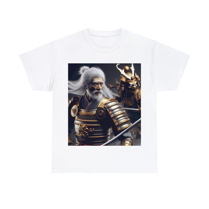 Samurai Cancer (4) Unisex Heavy Cotton Tee