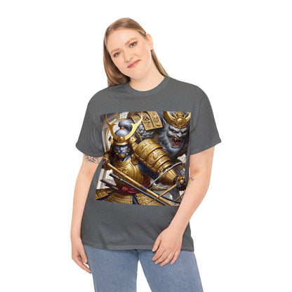 Samurai Capricorn (1) Unisex Heavy Cotton Tee