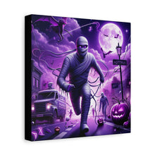 Load image into Gallery viewer, Canvas Wall Art - Halloween Sagittarius Mummy Astrology
