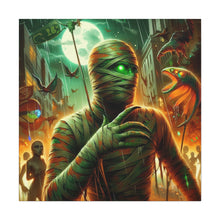 Load image into Gallery viewer, Canvas Print Halloween Pisces Mummy
