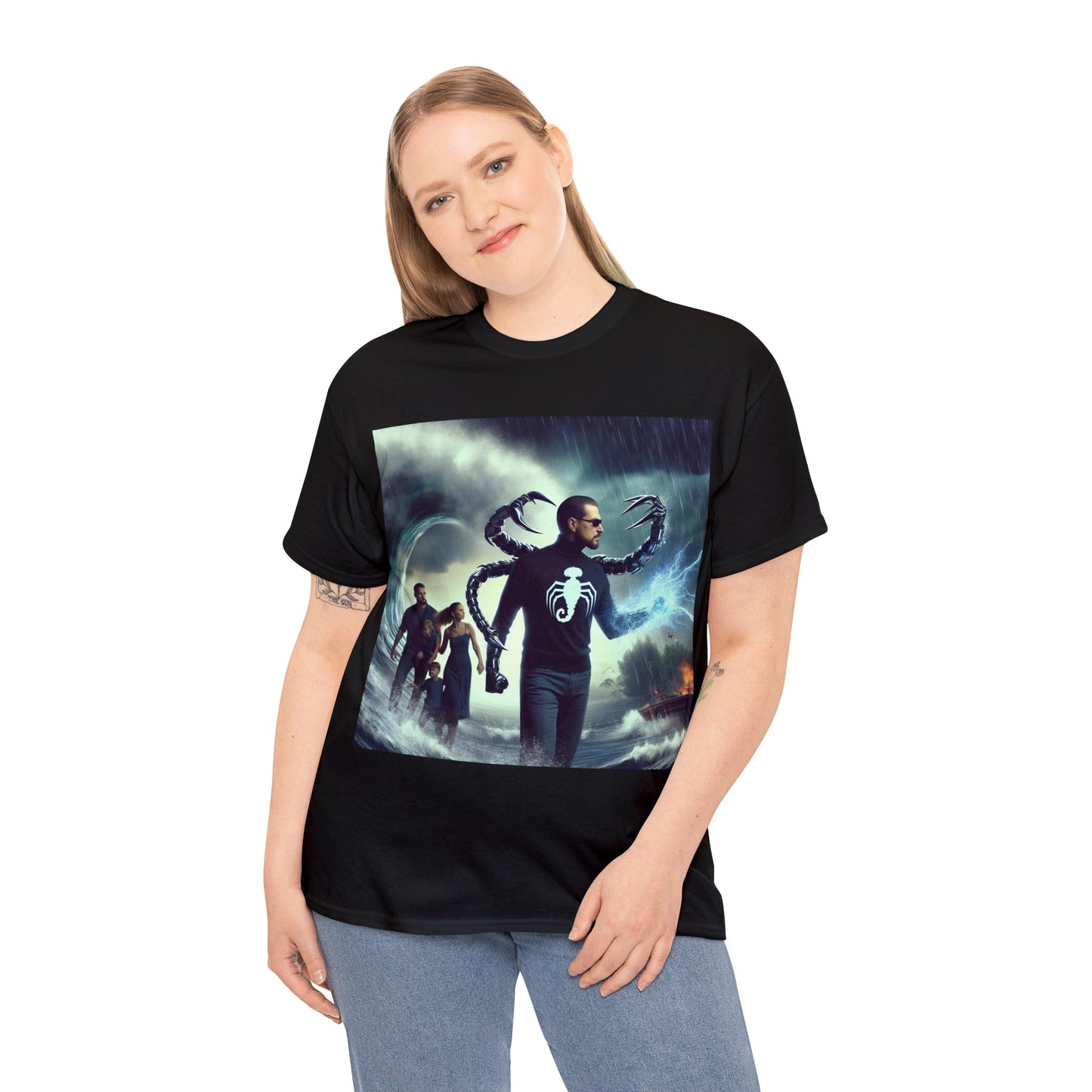 Scorpio Father's Day (3) Unisex Heavy Cotton Tee