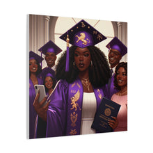Load image into Gallery viewer, Graduation Canvas Art, Inspirational Wall Decor for New Grads, Proud Graduate Gift, College or High School Graduation, Unique Home Decor
