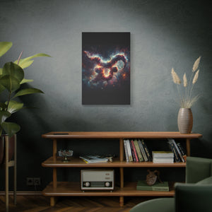 Celestial Taurus Canvas Print, Astrological Wall Art, Zodiac Decor, Horoscope Gift, Unique Home Decoration