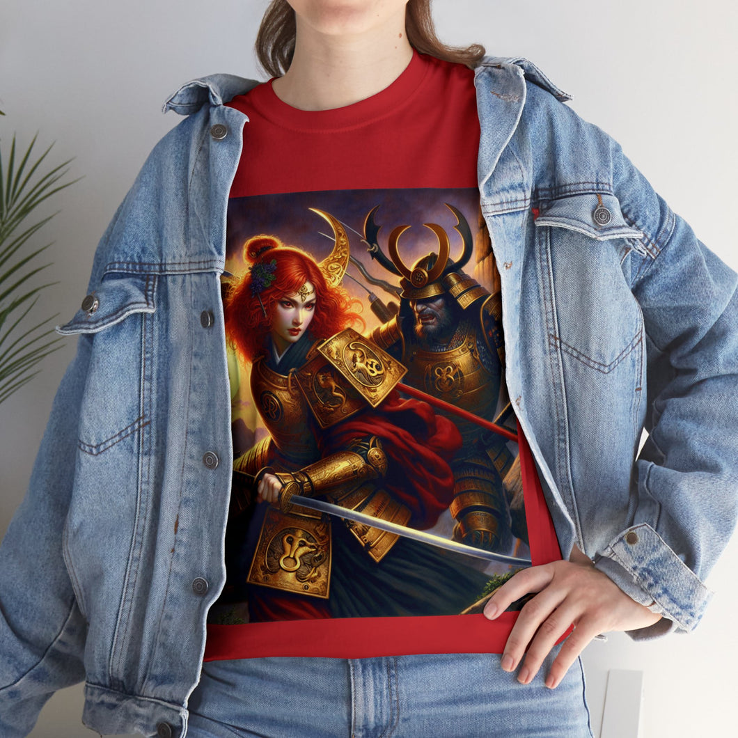 Samurai Aries (F4) Unisex Heavy Cotton Tee