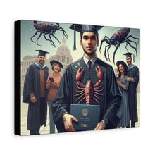 Load image into Gallery viewer, Graduation Canvas Art, Unique Artwork for Graduates, Funny Graduation Gift, Family Keepsake, Wall Decor
