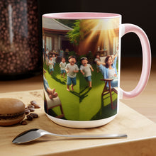 Load image into Gallery viewer, Mother&#39;s Day (4) Two-Tone Coffee Mugs, 15oz
