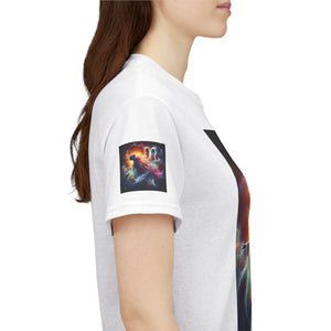Virgo Cosmic Astrology Tee, Horoscope T-Shirt, Zodiac Cotton Shirt, Unisex Graphic Tee, Celestial Apparel, Astrology Gift