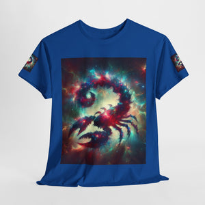 Cosmic Scorpion Tee | Unisex Heavy Cotton Tee | Astrowar Graphic Tees | Space Lover Apparel | Unique Astrology Shirt | Gift for Star [...]
