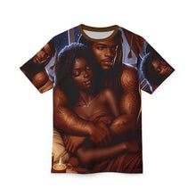 Load image into Gallery viewer, Romantic Virgo Unisex Cut &amp; Sew Tee - Embrace Love Artwear
