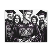 Load image into Gallery viewer, Graduation Canvas Wall Art, Matte Canvas Print for Celebrations, Unique Gift for Graduates, Custom Decor, Memorable Keepsake
