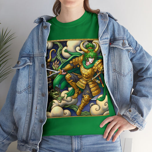 Samurai Taurus (4) Unisex Heavy Cotton Tee