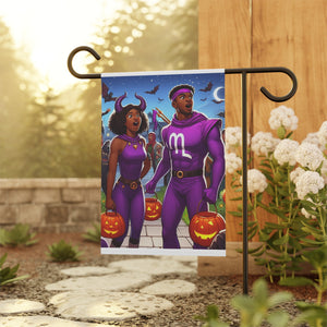 Sagittarius Halloween (2) Garden & House Banner