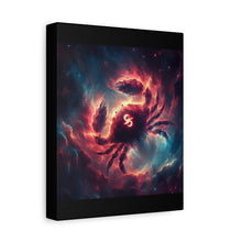 Load image into Gallery viewer, Cosmic Crab Canvas Wall Art, Home Decor for Astrology Lovers, Celestial Crab Decor, Zodiacs, Unique Gift for Birthdays, Wall Hangings, [...]

