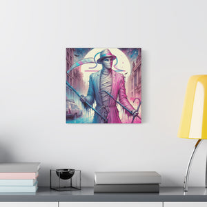 Canvas Print - Halloween Libra Mummy Astrology Design