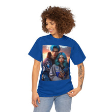 Load image into Gallery viewer, Unisex Aquarius Couple (1) Heavy Cotton Tee
