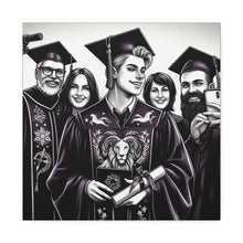 Load image into Gallery viewer, Graduation Canvas Wall Art, Matte Canvas Print for Celebrations, Unique Gift for Graduates, Custom Decor, Memorable Keepsake
