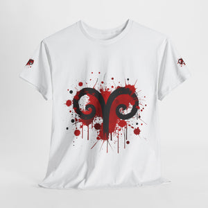Edgy Aries Graphic Tee, Astrology Shirt, Perfect Gift for Zodiac Lovers, Unisex Cotton Top, Stylish Casual Wear