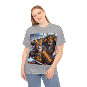 Samurai Capricorn (F2) Unisex Heavy Cotton Tee