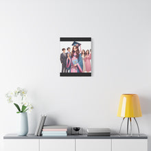 Load image into Gallery viewer, Custom Graduation Canvas Art, Celebration Decor, Gift for Graduates, Wall Art for Achievements, High School or College Graduation
