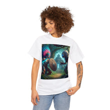 Load image into Gallery viewer, Libra Aztec (2) Unisex Heavy Cotton Tee
