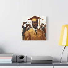 Load image into Gallery viewer, Graduation Canvas Art, Graduate Gift, Class of 2023 Decor, Achievement Wall Art, Inspirational Home Decor, College Graduation
