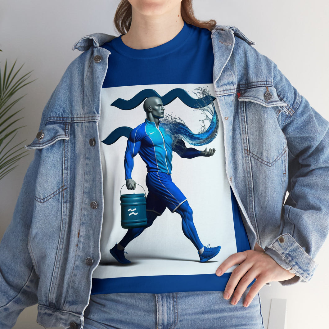 Team Aquarius (3) Unisex Heavy Cotton Tee