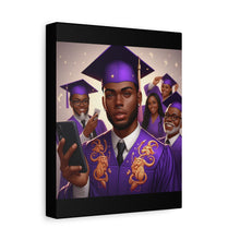 Load image into Gallery viewer, Celebrate Graduation with Custom Matte Canvas Art, Graduation Gift, Home Decor, Wall Art, Unique Graduation Keepsake
