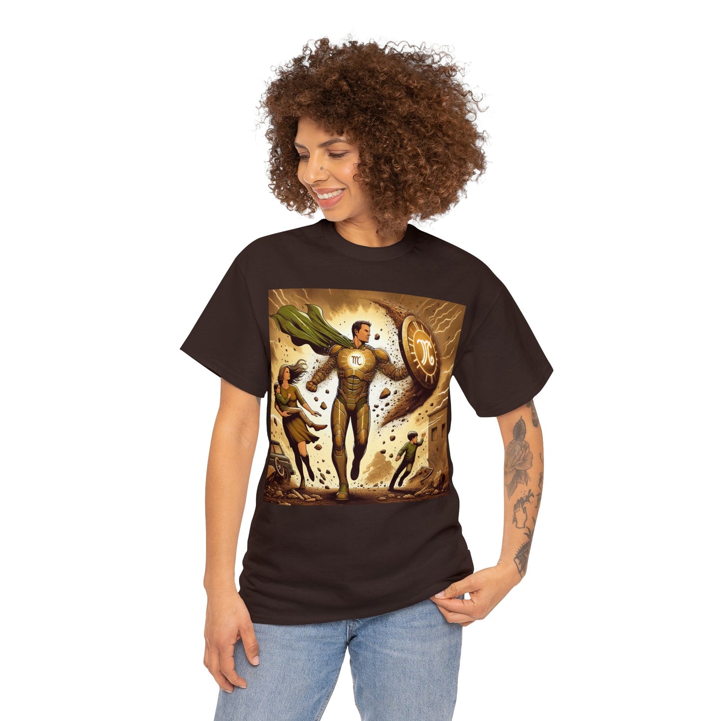 Virgo Father's Day (8) Unisex Heavy Cotton Tee