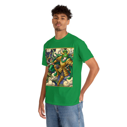 Samurai Taurus (4) Unisex Heavy Cotton Tee