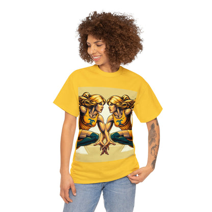 Team Gemini (4) Unisex Heavy Cotton Tee