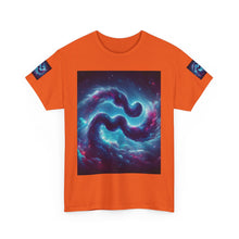 Load image into Gallery viewer, Aquarius Galaxy Themed Unisex Heavy Cotton Tee, Cosmic T-Shirt, Sci-Fi Apparel, Unique Space Graphic Tee, Gifts for Star Wars Lovers, Trendy [...]

