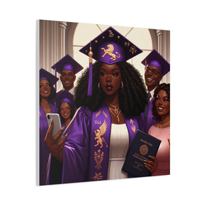 Graduation Canvas Art, Inspirational Wall Decor for New Grads, Proud Graduate Gift, College or High School Graduation, Unique Home Decor