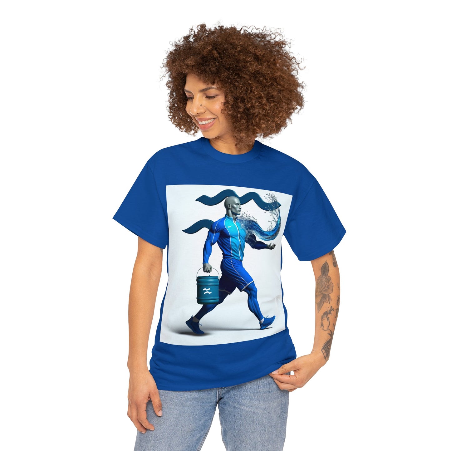 Team Aquarius (3) Unisex Heavy Cotton Tee